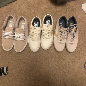 3 pair of skate sneaks!